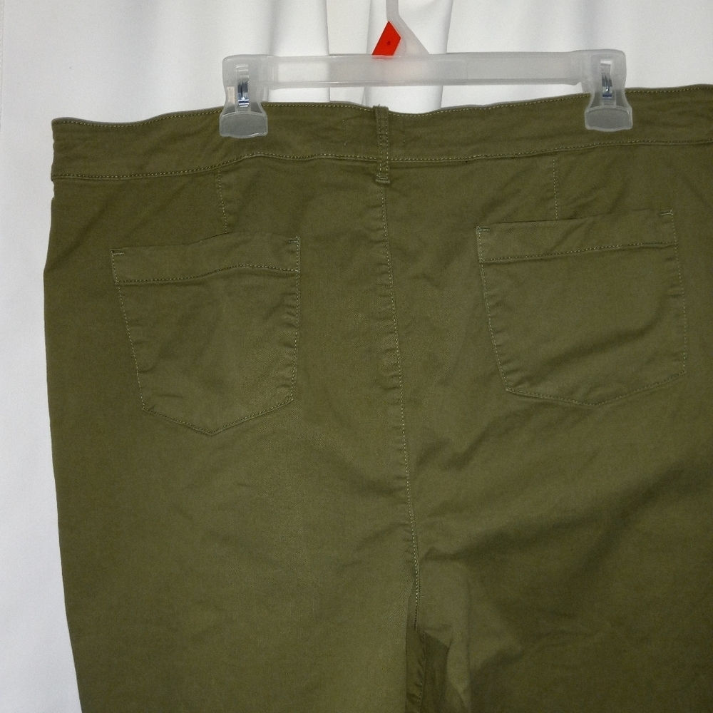 NYDJ 16 Utility Chino Pant Lyocell Blend Liftxtuck Patch Pocket Stretch - Picture 5 of 8